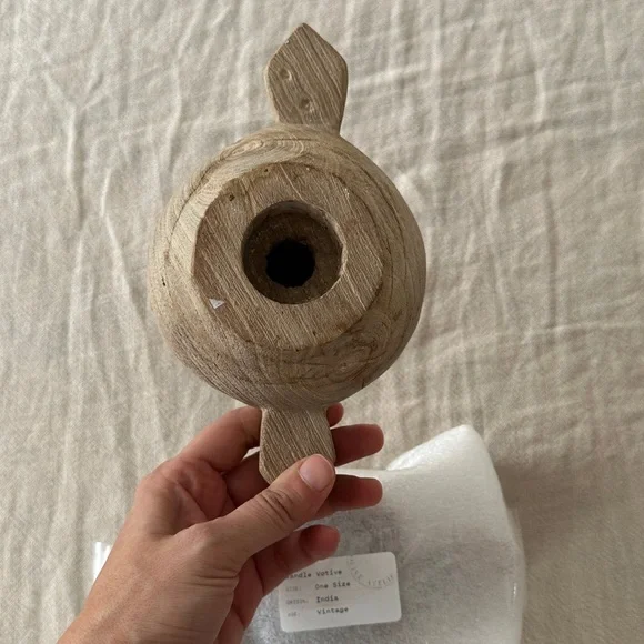 OLIVE ATELIER 2 VINTAGE VOTIVE HOLDERS